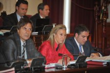 Carolina España En Un Pleno Del Ayuntamiento De Málaga