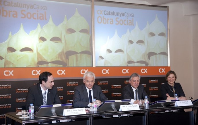 Mascarell En La Inauguración Espacio Educativo De La Pedrera De Catalunya Caixa
