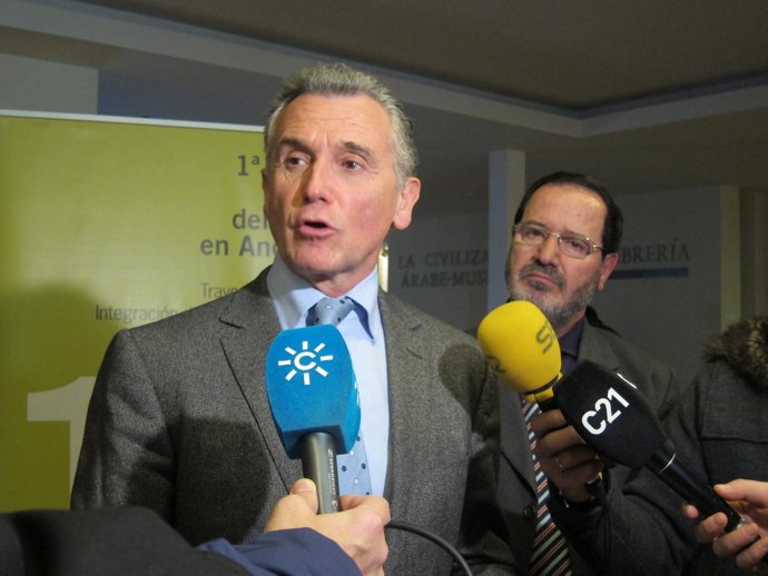 El Consejero De Cultura, Paulino Plata.