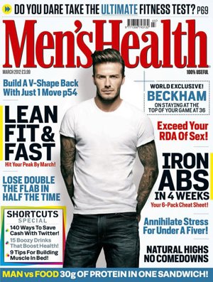 David Beckham En La Portada De Men's Health