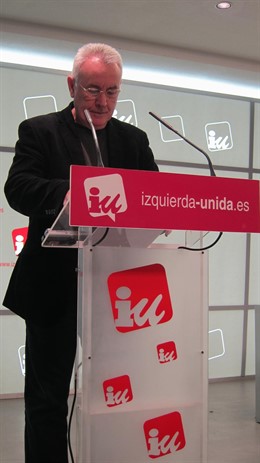El Coordinador General De IU, Cayo Lara