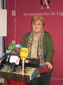 La Concejala Socialista Carmen Veiga