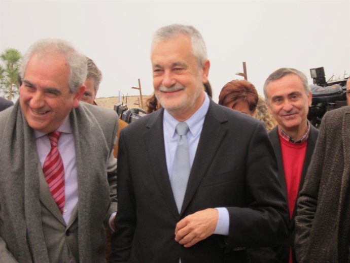 Griñán, A Su Llegada Al PITA En Almería