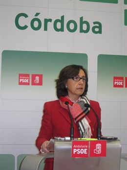 La Diputada Del PSOE De Córdoba En El Congreso Rosa Aguilar