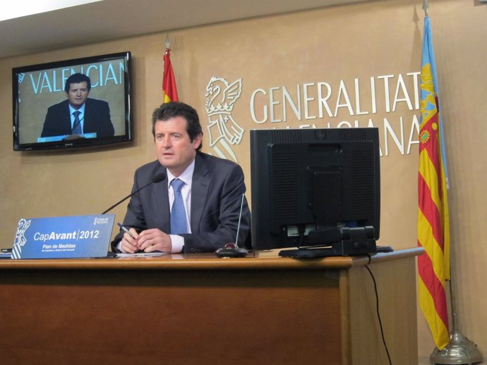 José Císcar En Rueda De Prensa 