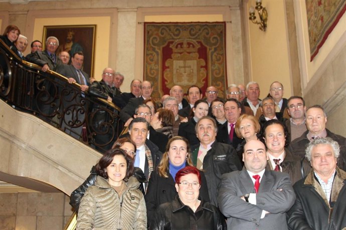 Agustín Iglesias Caunedo, Junto A Los Alcaldes De Barrio