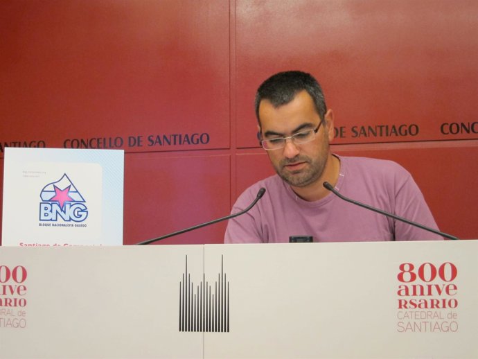 El Concejal Del BNG De Santiago Rafael Vilar
