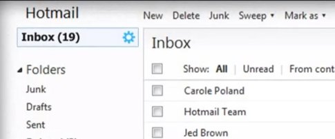 Bandeja De Entrada Hotmail