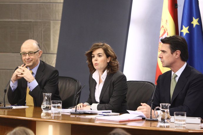 Montoro, Santamaría Y Soria En La RDP Posterior Al Consejo De Ministros