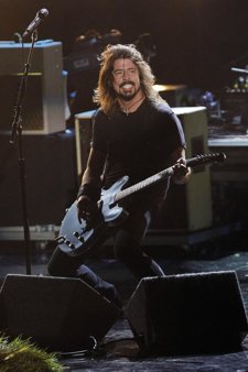 Dave Grohl De La Banda Foo Fighters Durante Un Concierto