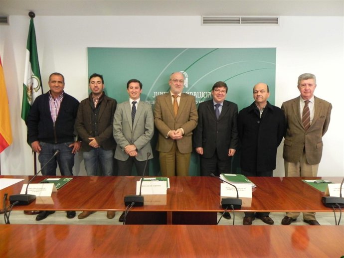 El Director General De Regadíos E Infraestructura, Gustavo Ródenas, En Huelva.