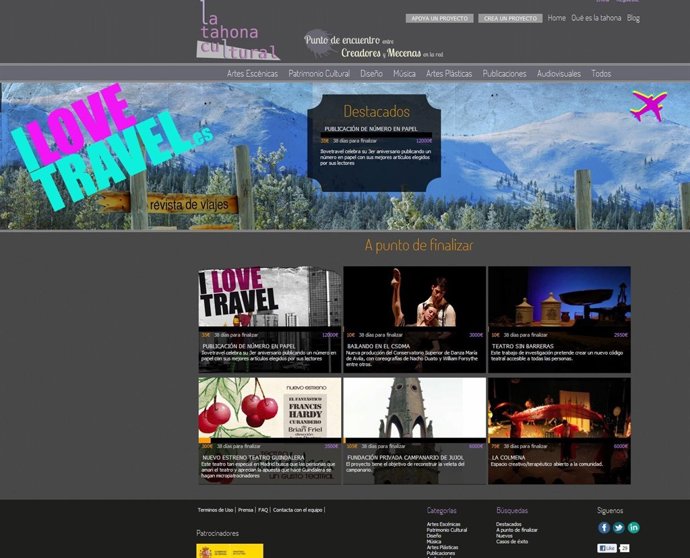 La Tahona Cultural  Web 