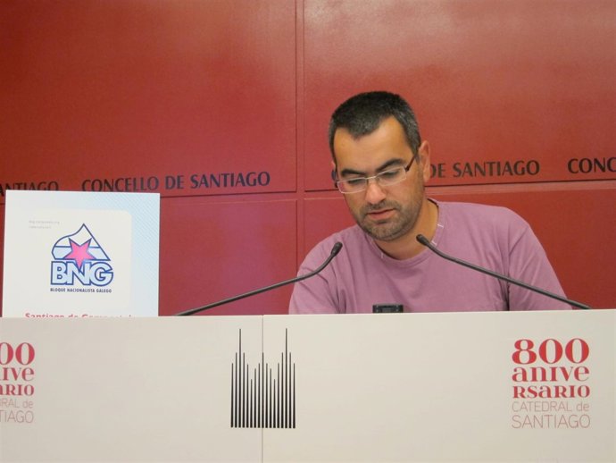 El Concejal Del BNG De Santiago Rafael Vilar