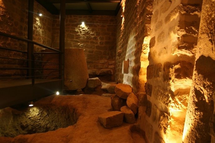 La Sinagoga Descubierta En Un Edificio En Uncastillo