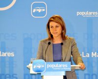 Cospedal culpa al PSOE y critica que diga que el PP "no hace lo que tiene que hacer" con el Hospital de Toledo