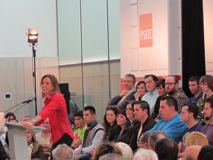 Carme Chacón En Zaragoza