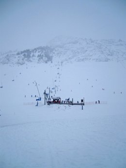Estación De Esquí De Candanchú, Enero 2012
