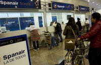 Spanair ingresa a sus trabajadores mil euros como parte de la nómina de enero