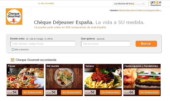 Nueva Web Gourmetadomicilio.Es