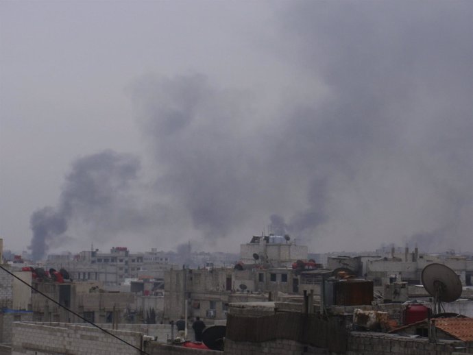 Explosiones En Damasco, Siria