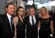 George Clooney, Stacy Keibler, Brad Pitt y Angelin