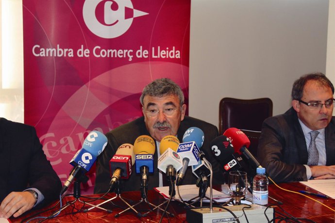 Joan Simó, Presidente De La Cámara De Comercio De Lleida