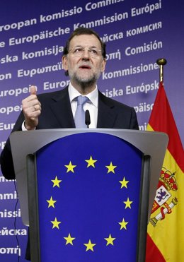 El Presidente Del Gobierno, Mariano Rajoy, En Bruselas
