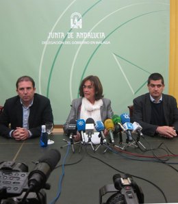 Martel, Con Delegados Provinciales En Rueda De Prensa