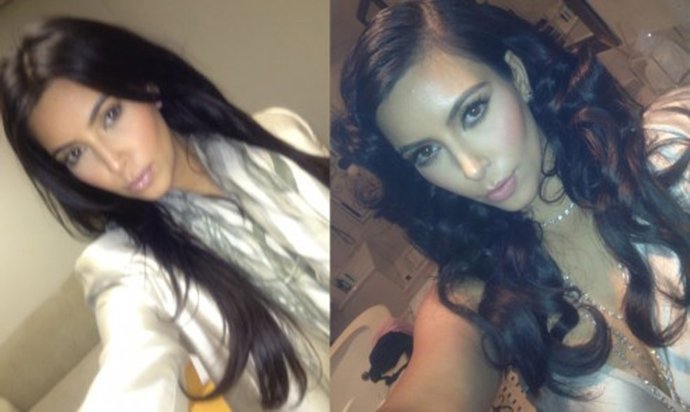 Montaje De Looks Kim Kardashian