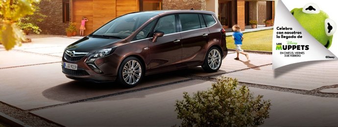 Opel Zafira Y La Película 'Los Muppets'