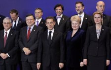 Los Líderes Europeos En La Cumbre De Bruselas Sobre Empleo