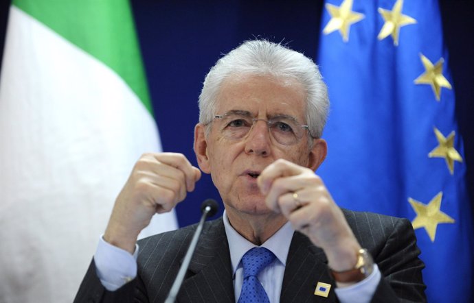 Mario Monti Tras El Consejo Europeo