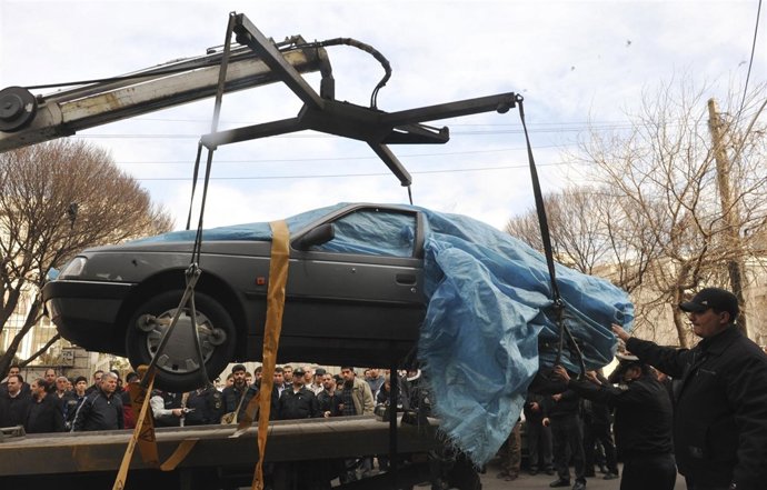 Una Bomba Lapa Acaba Con La Vida De Un Científico Nuclear Iraní