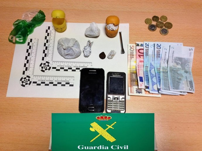 Drogas Incautadas Por La Guardia Civil