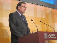 El Conseller Catalán De Bienestar Social, Josep Lluís Cleries