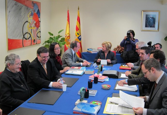 Reunión Sobre Los Bienes Del Monasterio De Sijena
