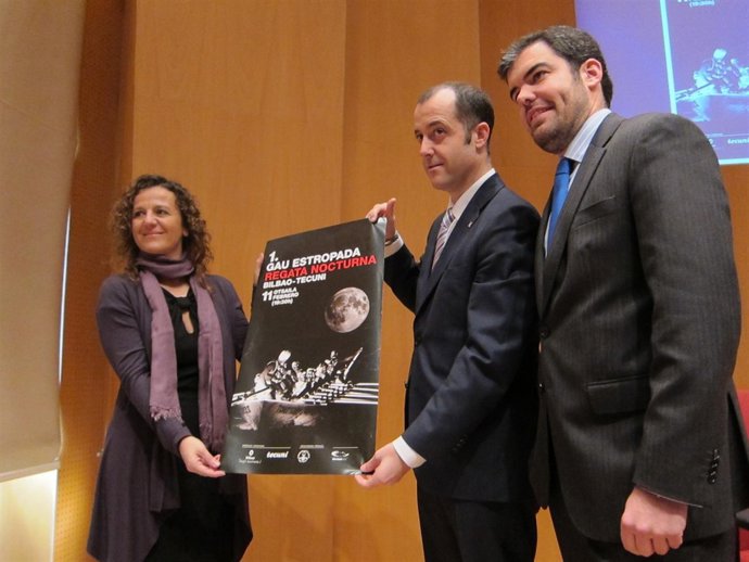 Presentación De La Primera Regata Nocturna En Bilbao.
