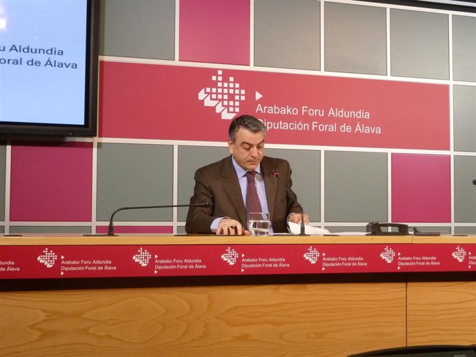 El Diputado General De Álava, Javier De Andrés.