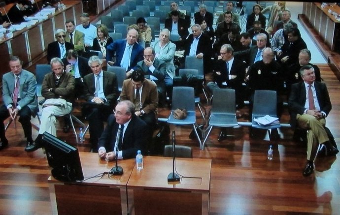 Uno De Los Empresarios Acusados En El Caso 'Malaya' Declarando