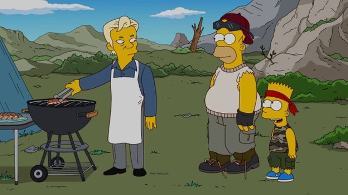 Assange En Los Simpsons