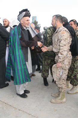 Acto Entrega De Responsabilidad A Las Autoridades Afganas Por Tropas Españolas