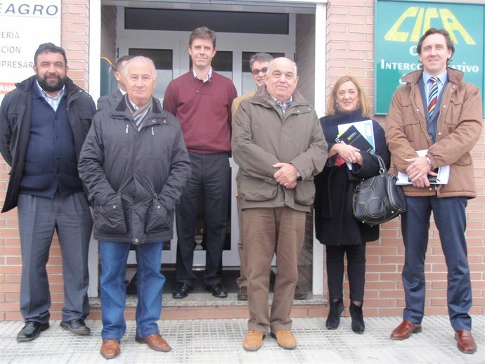 Albano Longo Visita Las Cooperativas De Occidente