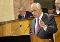 Arenas: La agenda electoral de Andalucía no "condiciona" las decisiones de Rajoy, "que ya ha tomado medidas impopulares"