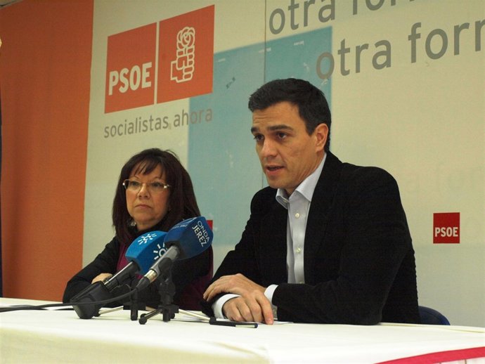 Pedro Sánchez, Portavoz De La Plataforma De Apoyo A Rubalcaba    