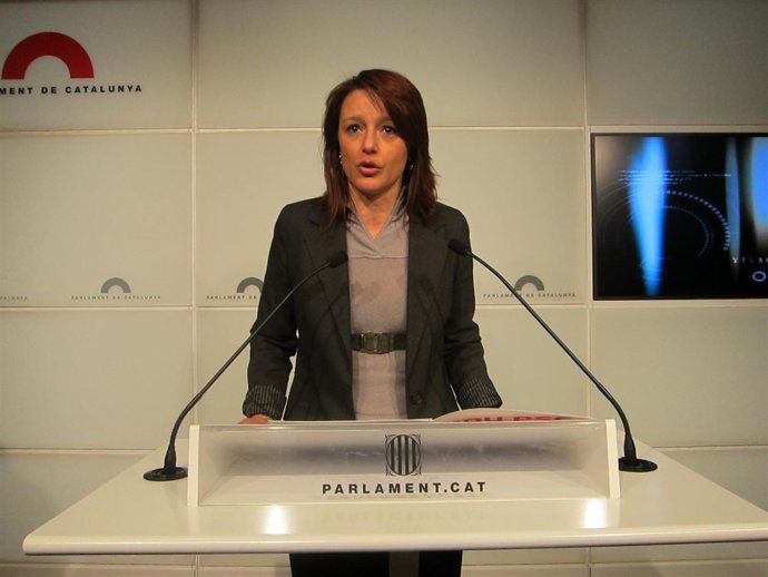 La Portavoz Adjunta Del PSC En El Parlament, Laia Bonet