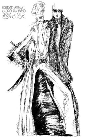 Boceto De Diseños De Roberto Verino