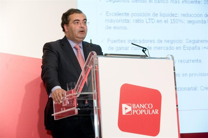 Presidente de Banco Popular, Angel Ron