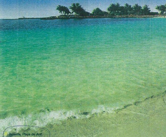 Promoción De Tenerife Con Una Fotografía De Gran Canaria