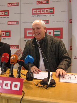 El Secretario General De CCOO-A, Francisco Carbonero