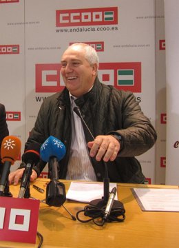 El Secretario General De CCOO-A, Francisco Carbonero